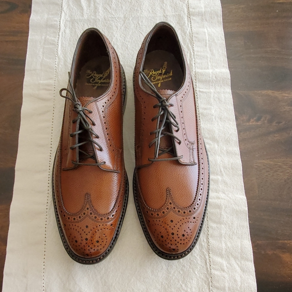 Vintage Florsheim Imperial Brown 1970's